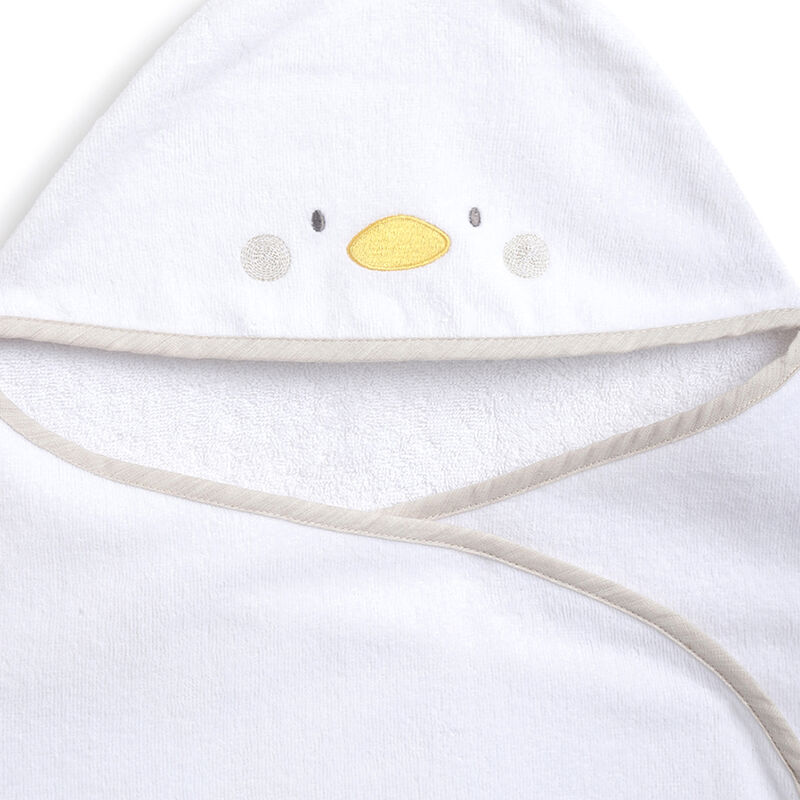 Infants White Woven Bathwrap image number 2